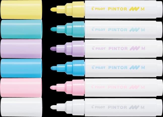 Pilot - Marker Pintor Medium Pastel Mix 1,4 ass (6)