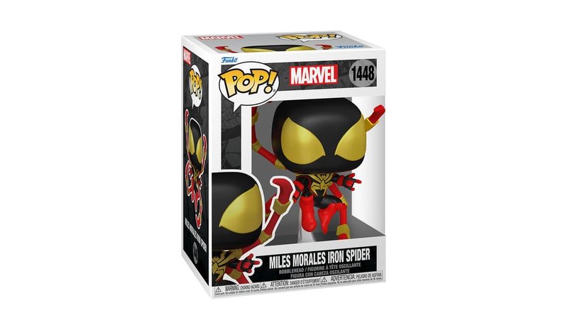 Funko Pop! Marvel: Miles Morales - Iron Spider, Chase FIGU
