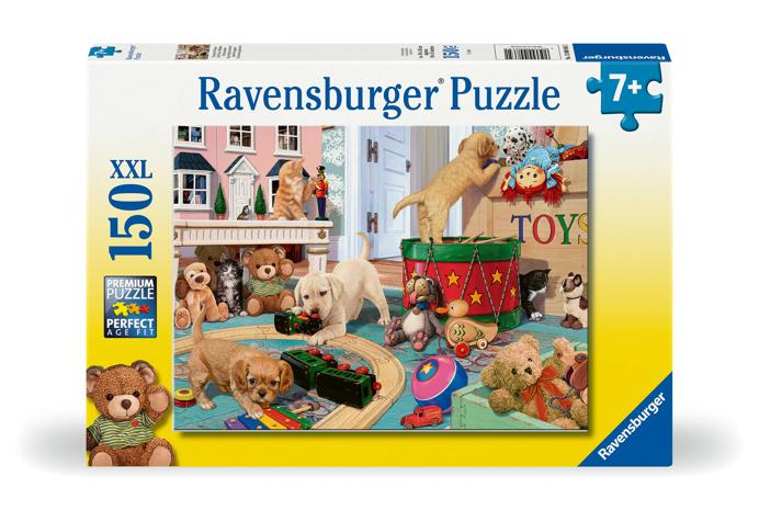 Ravensburger XXL Palapeli Little Paws Playtime 150 – kuva 6/8