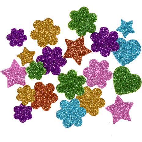 Creativ Company Foamforms Glitter 100pcs. – kuva 6/7