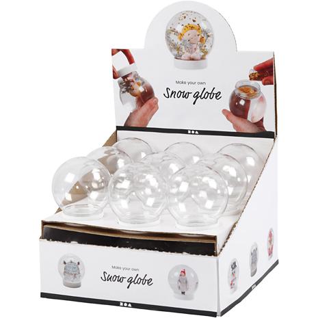 Creativ Company Snow globes. 18pcs.