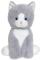 Pentu Harmaa pehmolelu 18 cm Teddykompaniet – kuva 2