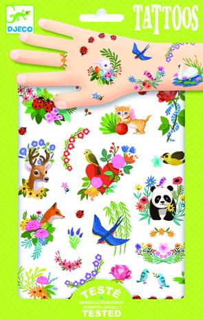 Happy Spring -tatuointi Djeco