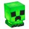 Paladone Minecraft Creeper SquishyGlo Silicone Light Rechargeable – kuva 6