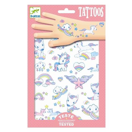 Unicorns-tatuointi Djeco