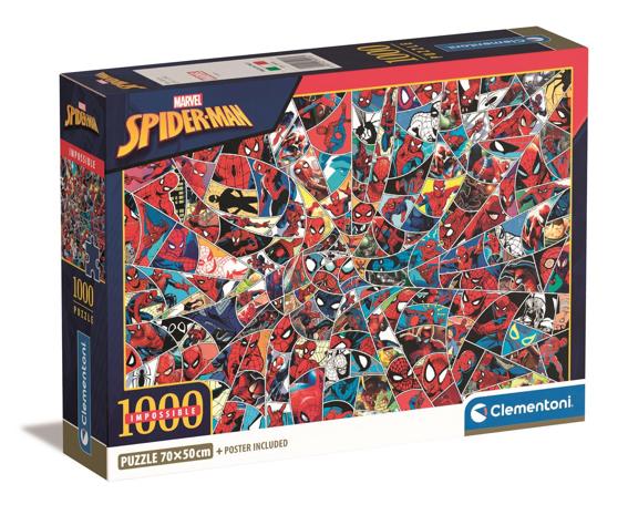 Palapelit CB Impossible Spider-Man 1000 palaa, Clementoni – kuva 7/8