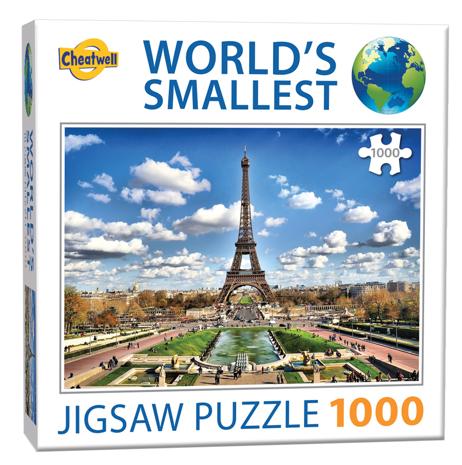 Världens minsta pussel 1000 bitar Eiffel Tower