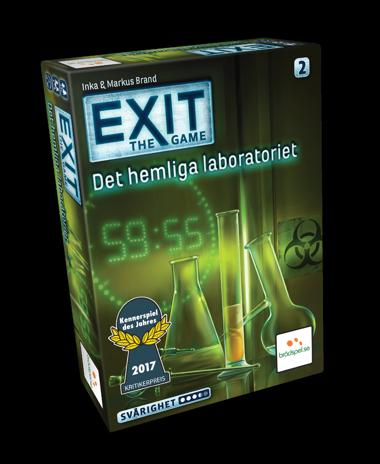 EXIT: Det Hemliga Laboratoriet, Samarbetsspel (SE)