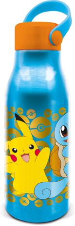 Pokémon Flexi Handle Juomapullo 760 ml Alumiini, Blue