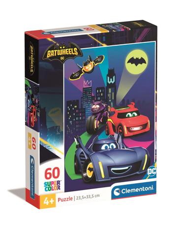 60 pcs Puzzles Kids Batwheels
