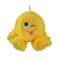 Fuzzy Monster lekboll 23cm Gul – kuva 3
