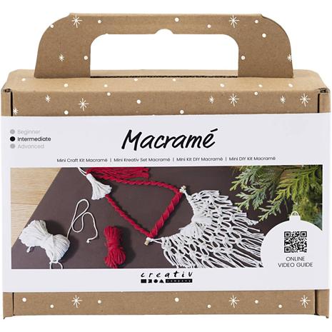Mini DIY Kit - Macramä© - Santa (977710)