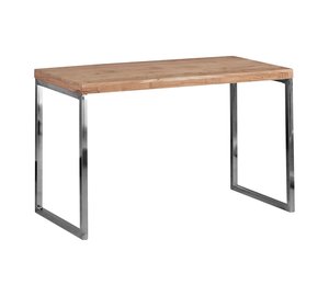 Kirjoituspöytä Feehrer 120 cm - Akaasia/Kromi