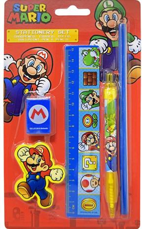 Super Mario Kirjoitussetti