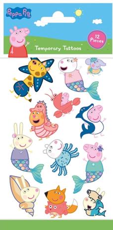 Tatuoinnit Peppa Pig 1 arkki – kuva 2/3