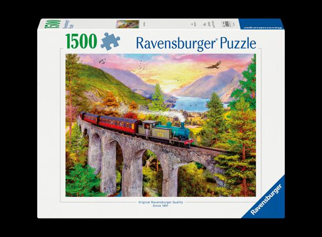 Palapelit Autumn Viaduct 1500 palaa, Ravensburger