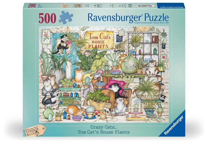 Plant Shop Palapelit 500 palaa, Ravensburger