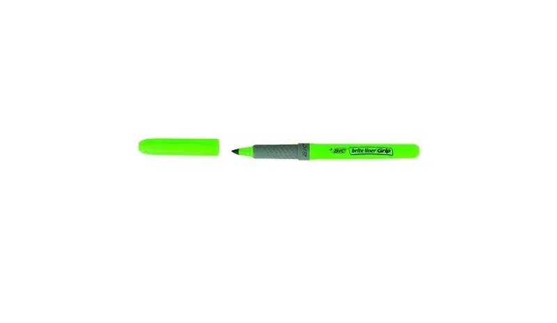 BIC Brite Liner Grip textMarker green