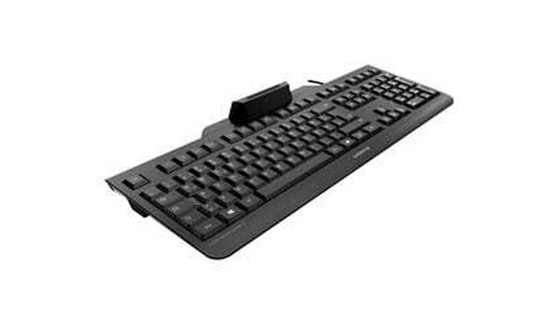 CHERRY Secure Board 1.0 -ergonominen näppäimistö, CHERRY LPK, musta – kuva 1/1