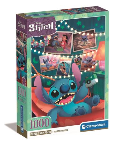 Clementoni Jigsaw Puzzle Disney Stitch 1000pcs. Lattia