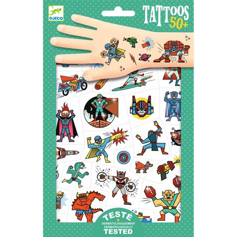 Tetovoinnit Superkankaat 50-pack Djeco