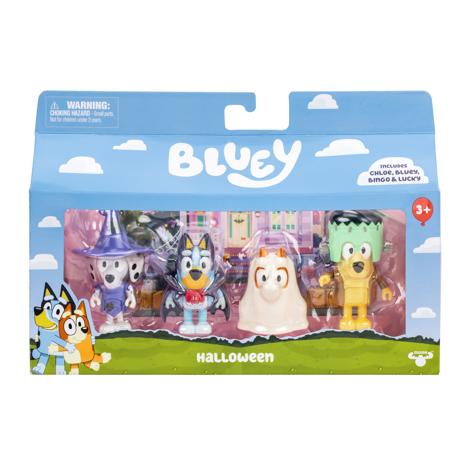 Bluey Figuurisetti Halloween 4-pack