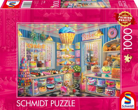 Schmidt The Brightly Coloured Bakery 1000p palapeli