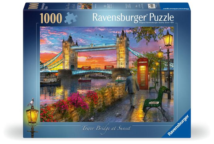 Tower Bridge At Sunset Palapelit 1000 palaa, Ravensburger
