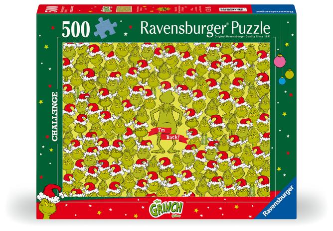 Palapelit Grinch 500 palaa, Ravensburger