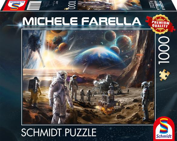 Palapelit The final frontier Space exploration 1000 palaa, Schmidt