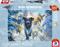 Schmidt Black Labrador in the Snow 1000p palapeli – kuva 4