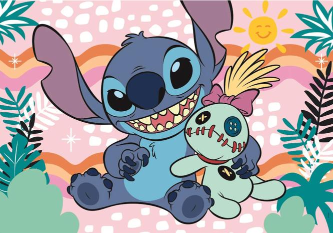 60 pcs Puzzles Kids Disney Stitch 2025 – kuva 5/7