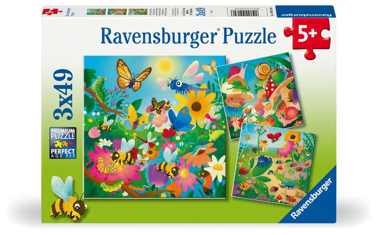 Ravensburger - Bugs, Bugs, Bugs - 3x49p (12004130)