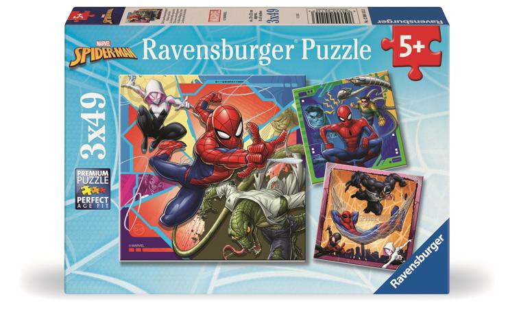 Ravensburger - Marvel Spider Man 3x49p - (12004115)