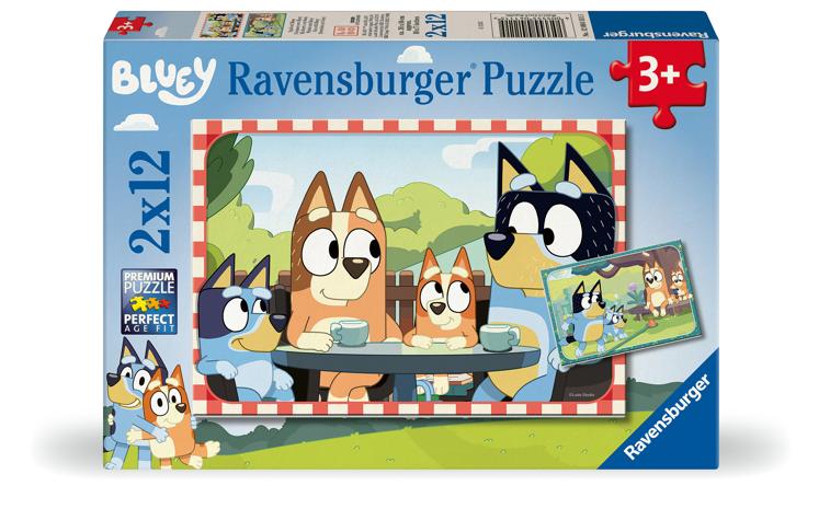 Ravensburger - Bluey 2x12p (12004111)