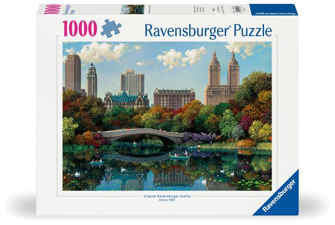 Ravensburger - NY Central Park, Bow Bridge - 1000p (12001485) – kuva 8/8