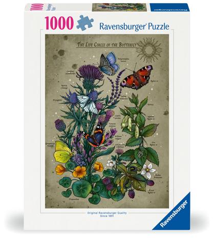 Ravensburger - Lifecircle Butterfly - 1000p (12001435) – kuva 7/8