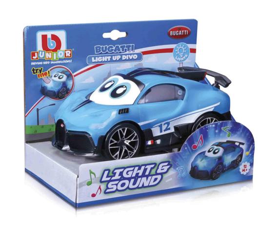 Bugatti Light Up Divo äänillä ja valolla BB Junior – kuva 2/4