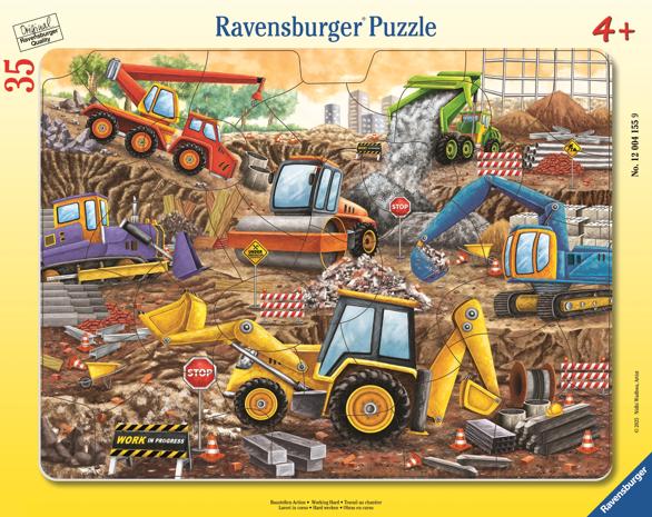 Ravensburger Kehyspalapeli Työmaa 35
