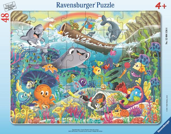 Ravensburger Kehyspalapeli Meren Ystävät 48
