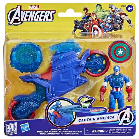 Marvel Avengers Captain America ja Turbo pyörä