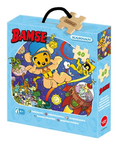 Kärnan Palapeli Bamse Avaruusteema 40 – kuva 5/6