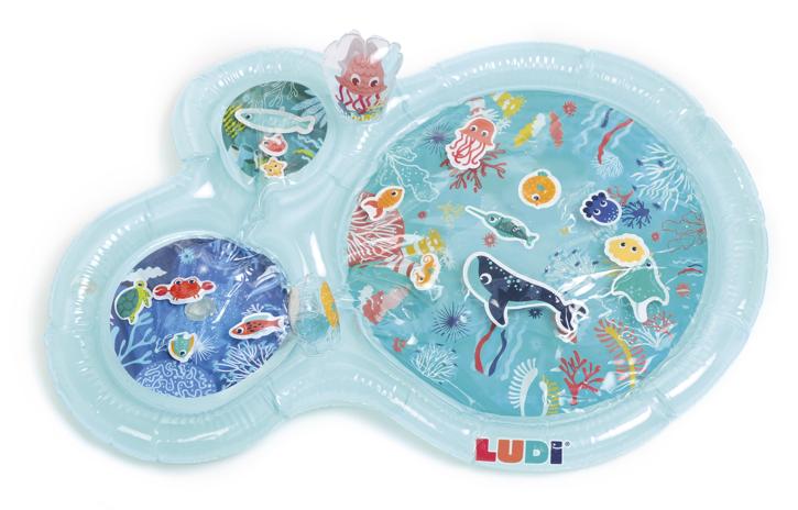 LUDI Water Play Mat - Turquoise – kuva 6/8