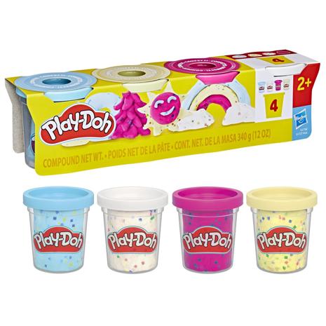 Play-Doh Confetti Fun 4 Pack 340G