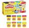 Play-Doh Vibrant 8 Pack Solid 680G – kuva 8