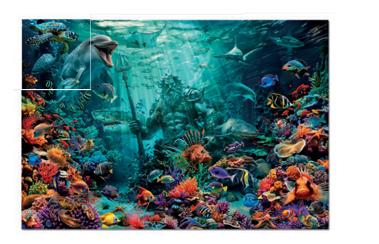 Educa 1000 Coral Reef Poseidon
