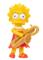 Simpsonit 12 cm hahmo Lisa – kuva 3