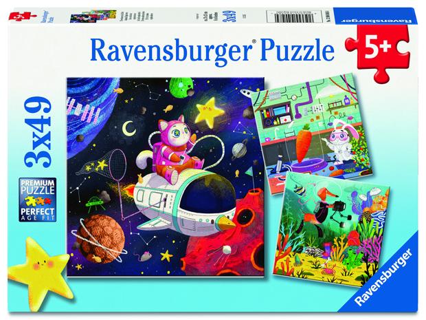 Ravensburger Palapelit Kids in Science 3x49