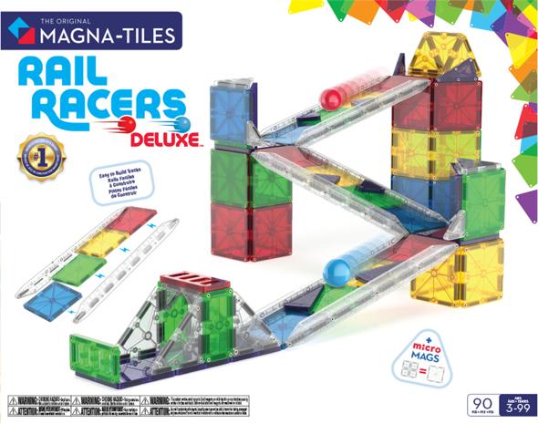 Magna-Tiles Rail Racer 90 pcs