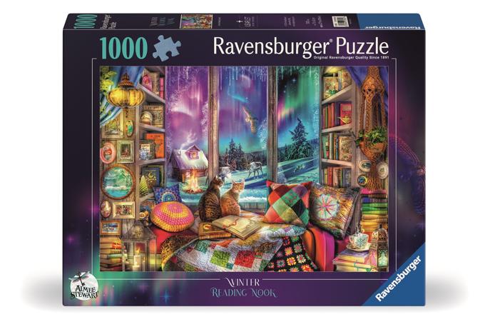 Ravensburger Winter Reading Nook, 1000pc